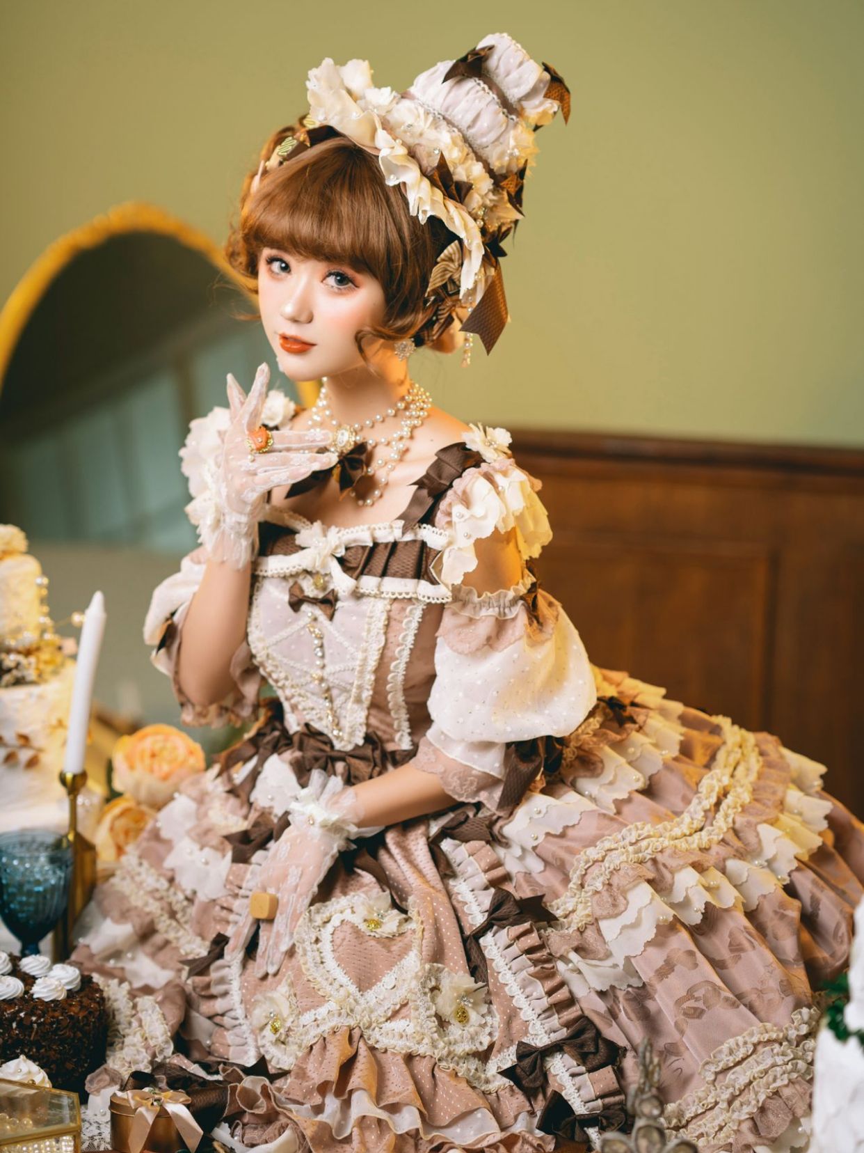 全全穿火了一种洛丽塔叫"蛋糕裙",本以为很土,看完却被美到